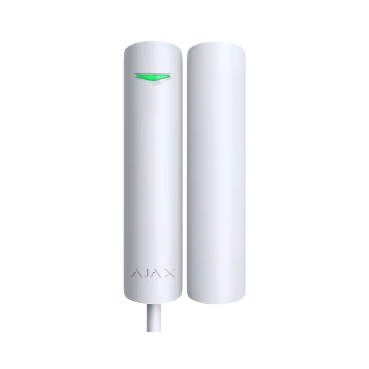 AJAX - DOOR PROTECT PLUS FIBRA WHITE Μαγνητική επαφή FIBRA, με ενσωματωμένους αισθητήρες κραδασμού και κλίσης σε λευκό χρώμα