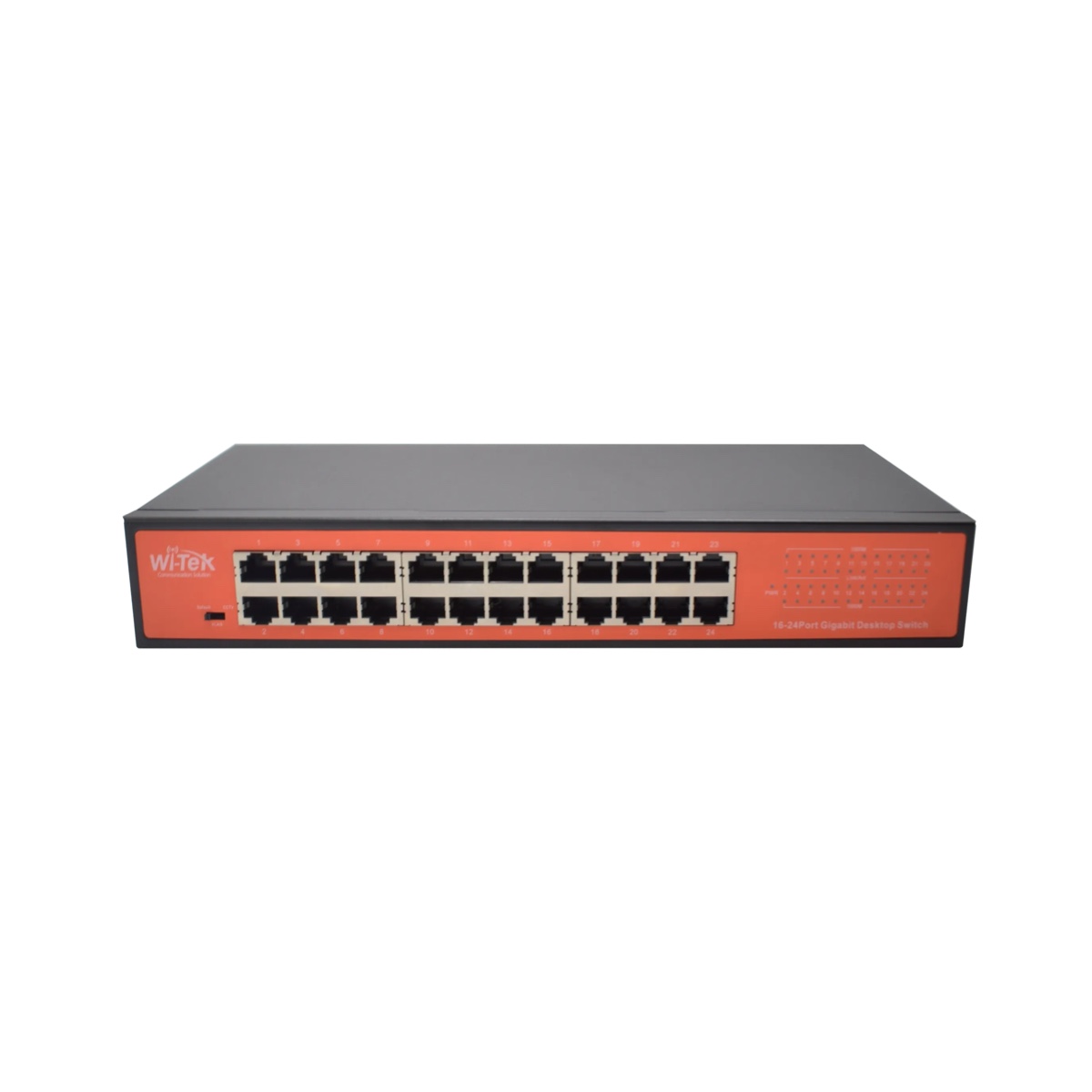 WI-TEK - WI-SG124D V2 Switch 24 θυρών 1000Mbps με VLAN. Mεταλλικό περίβλημα