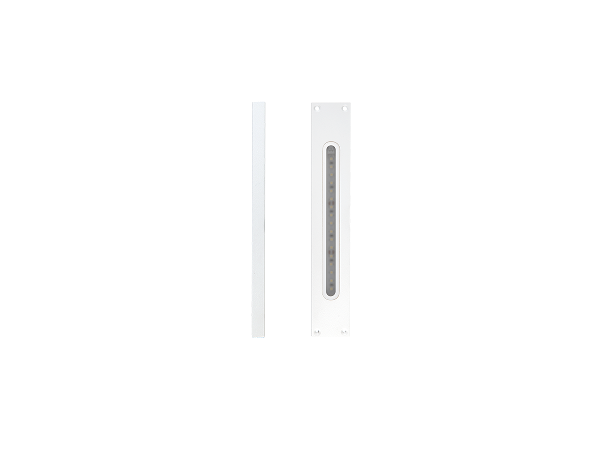 KEY AUTOMATION STIKFW - Φωτιστικό κήπου LED STIK, λευκό RAL 9010, ύψος 240 mm