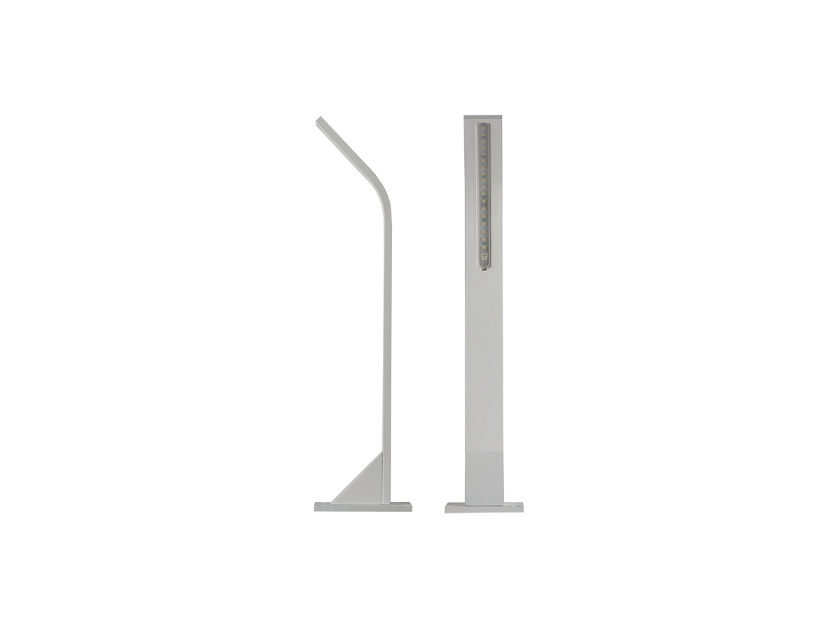 KEY AUTOMATION STIKUW - Φωτιστικό κήπου LED STIK με φως προς τα πάνω (UP), λευκό RAL 9010, ύψος 404 mm