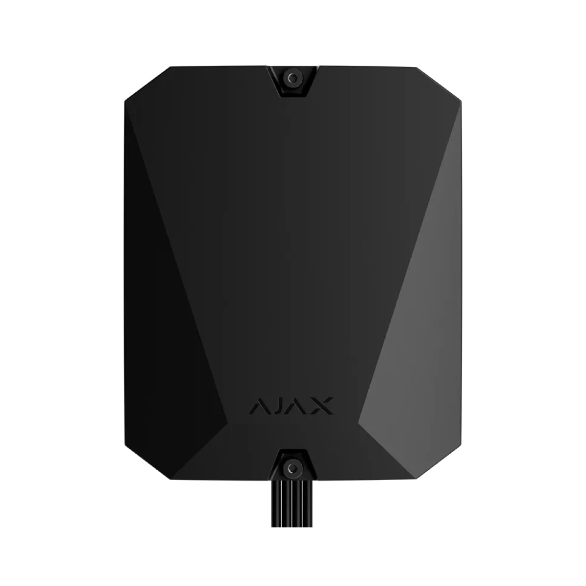 AJAX - HUB HYBRID (4G) FIBRA BLACK Πίνακας συναγερμού FIBRA (4G), 8 ΒUS γραμμές, 100 συσκευές και 3 κανάλια επικοινωνίας σε μαύρο χρώμα