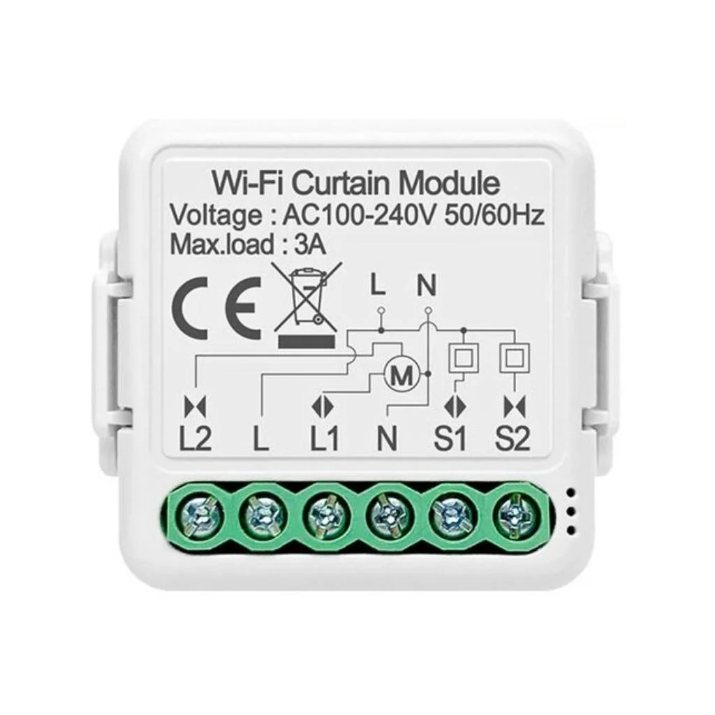 ROTOR Smart Curtain - Ενδιάμεσος Διακόπτης με Wi-Fi για ρολά