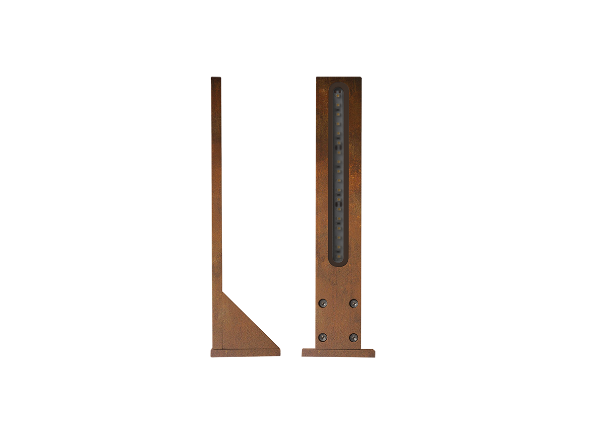 KEY AUTOMATION STIKVC - Φωτιστικό κήπου LED STIK, corten, ύψος 246 mm