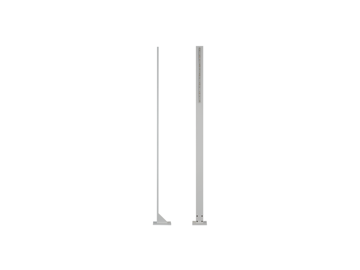 KEY AUTOMATION STIKTW - Φωτιστικό κήπου LED STIK, λευκό RAL 9010, ύψος 986 mm
