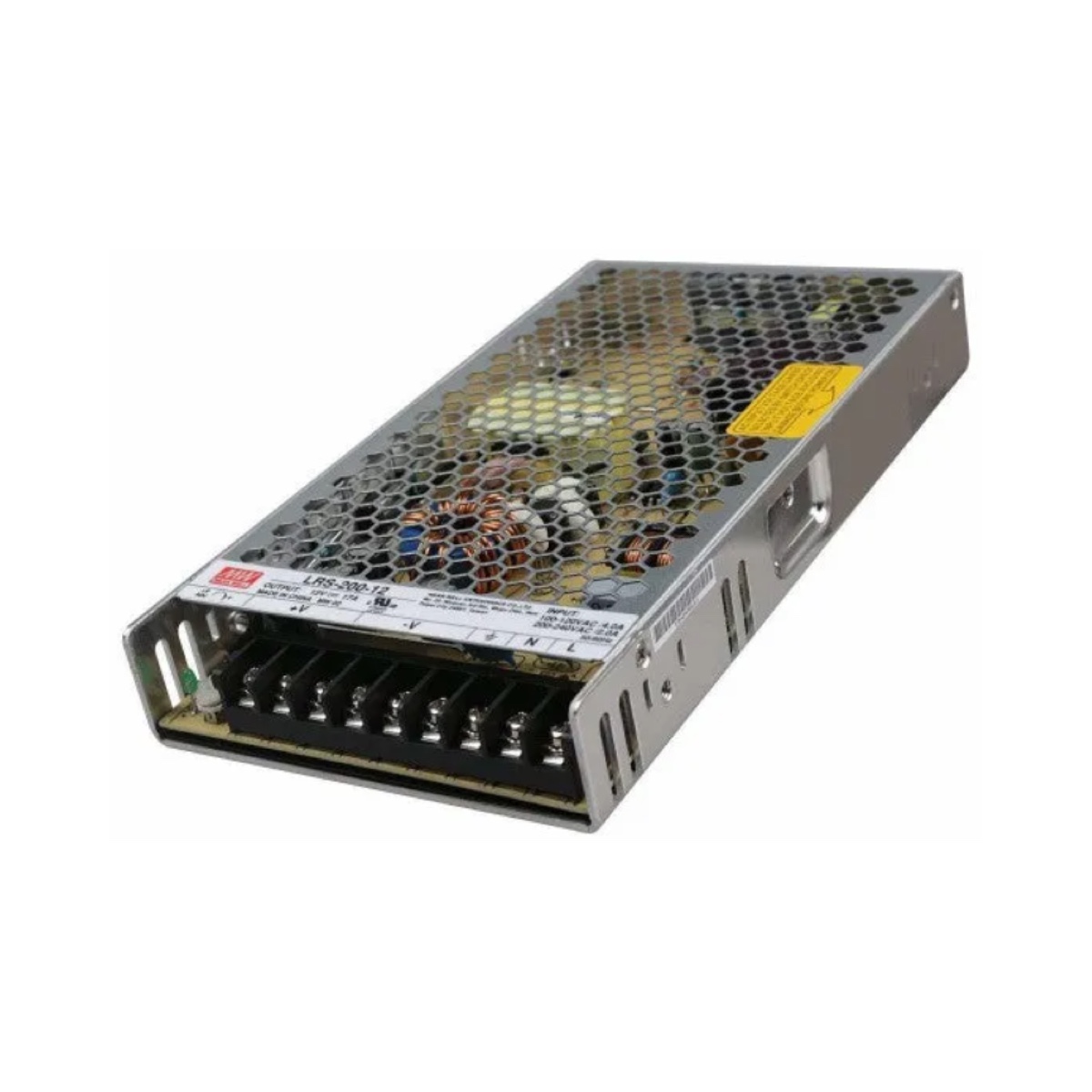 Meanwell  - LRS-200-12 Open frame τροφοδοτικό 12V-17A