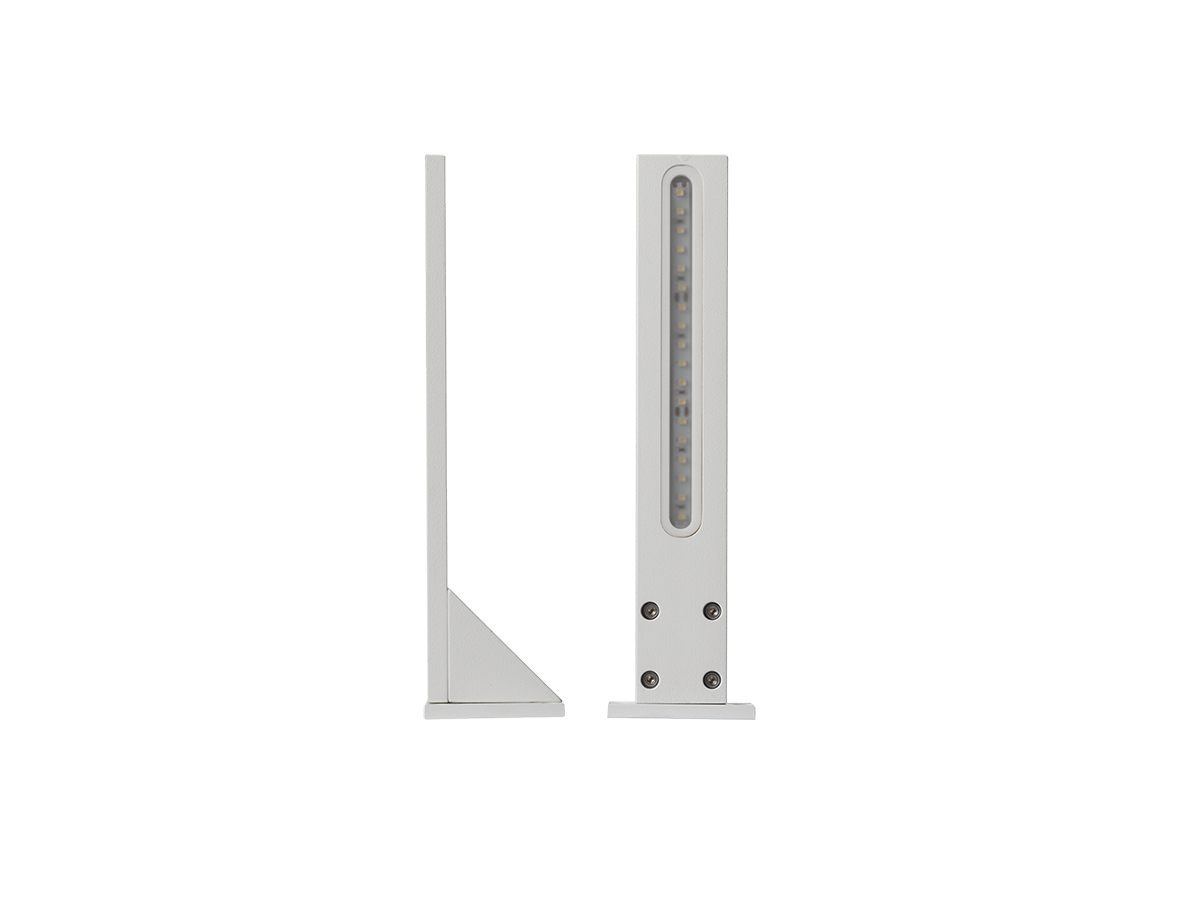 KEY AUTOMATION STIKVW - Φωτιστικό κήπου LED STIK, λευκό RAL 9010, ύψος 246 mm