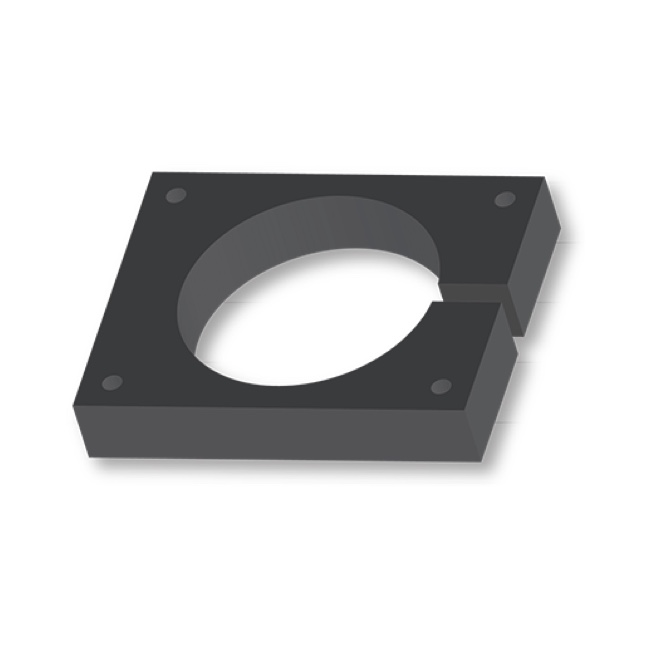 KEY AUTOMATION STI4 - Αντιπλάκα στερέωσης STI4, γκρι RAL 7016 1
