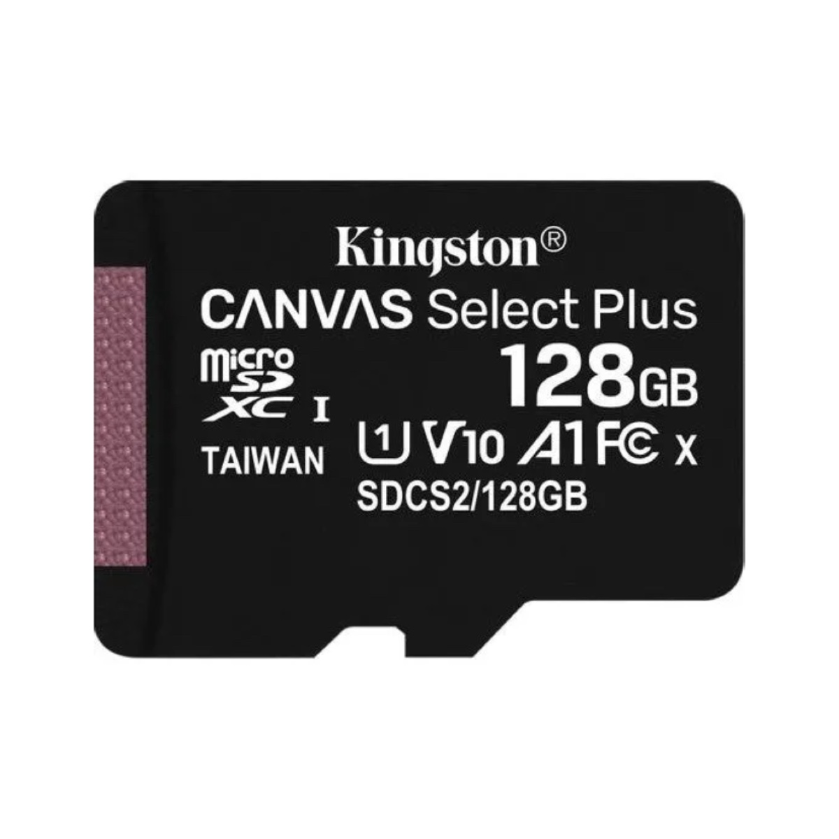 KINGSTON - MicroSD SDCS2 128GB Κάρτα μνήμης microSD 128GB για αποθήκευση της καταγραφής σε IP κάμερες