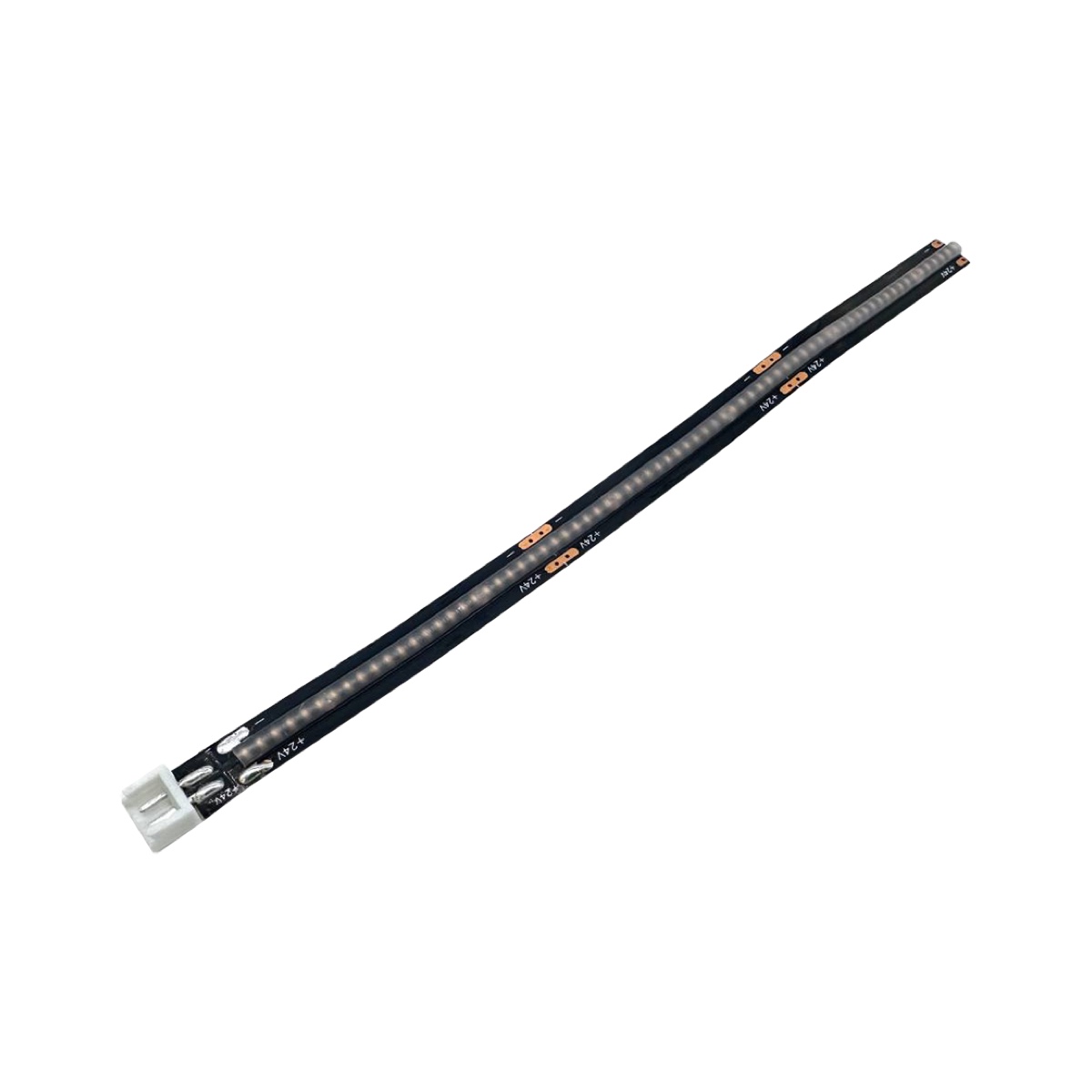 KEY AUTOMATION LEDBWCSP - Ταινία LED 157 mm θερμό λευκό (μαύρη πλακέτα, 2 τεμ.)