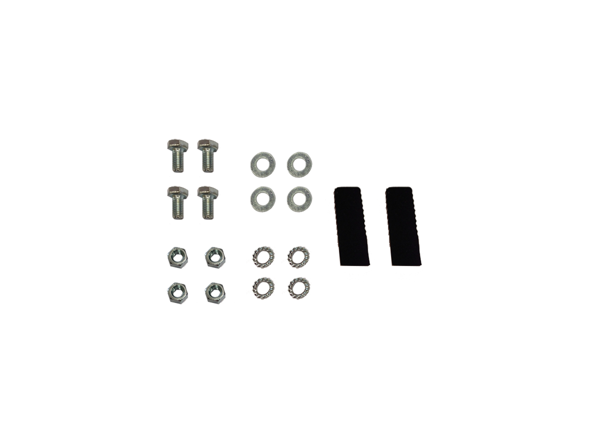 KEY AUTOMATION PA009 - Κιτ βιδών στερέωσης γυάλινης πόρτας 10 mm (1 φύλλο)