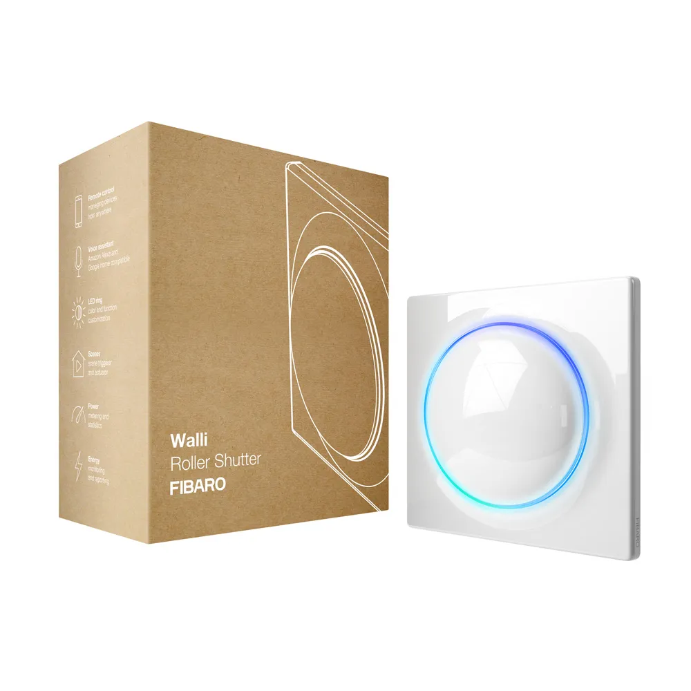 Nice FIBARO WALLI ROLLER SHUTTER - Διακόπτης ρολών Χωνευτός