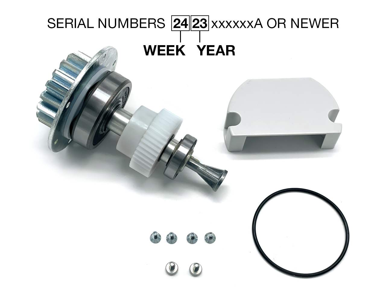 Άξονας μετάδοσης SUN 500 kg 24 V (σειριακός 2423xxxxxxA ή νεότερος)