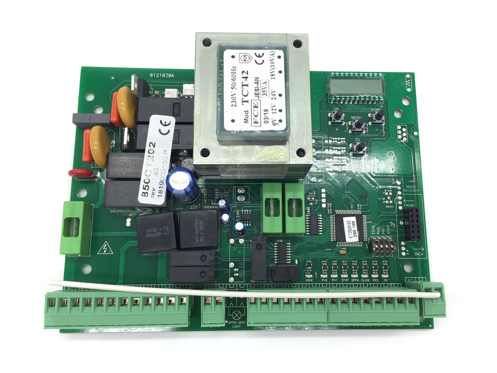 Πλακέτα ελέγχου 2 μοτέρ 230 V (μόνο πλακέτα)