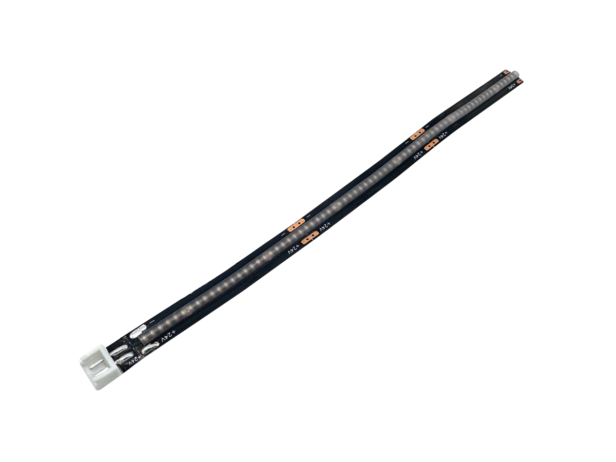 Ταινία LED 157 mm θερμό λευκό (μαύρη πλακέτα, 2 τεμ.)