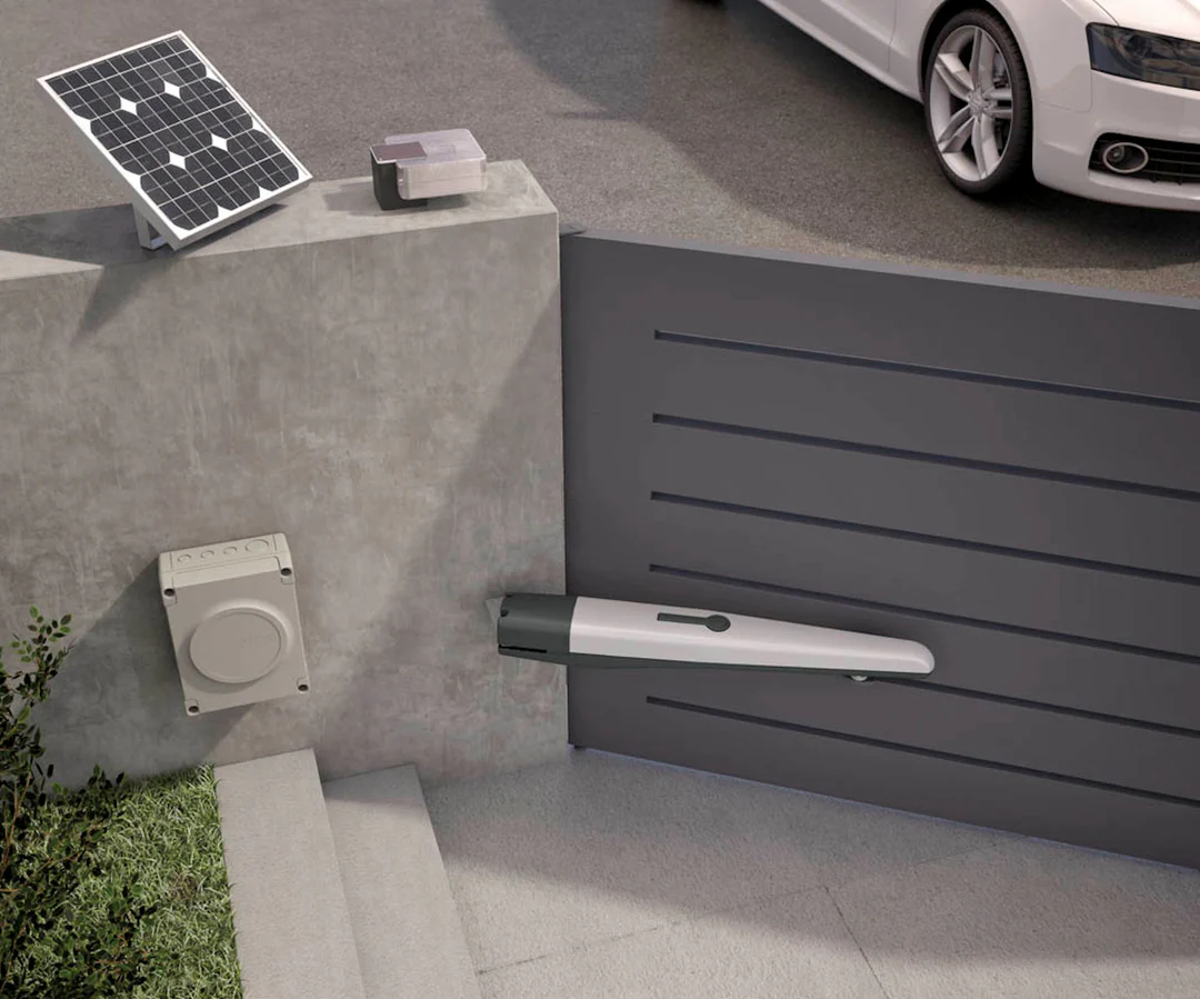 Nice TOONA αυτοματισμός αυλόπορτας με ηλιακό πάνελ