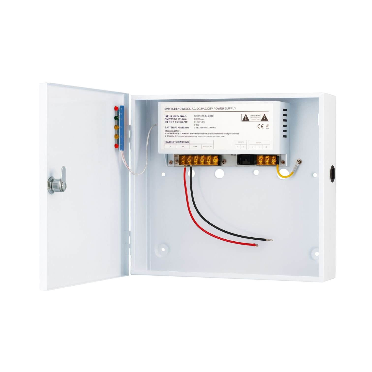 ROTOR ZTP1210B Τροφοδοτικό 12V:10A με μεταλλικό κουτί και δυνατότητα προσθήκης μπαταρίας