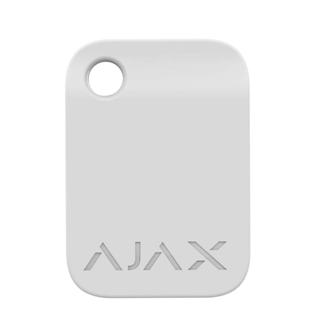 AJAX - TAG WHITE Tag για ανέπαφη λειτουργία συστήματος Αjax, σε λευκό χρώμα.