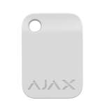 AJAX - TAG WHITE Tag για ανέπαφη λειτουργία συστήματος Αjax, σε λευκό χρώμα.