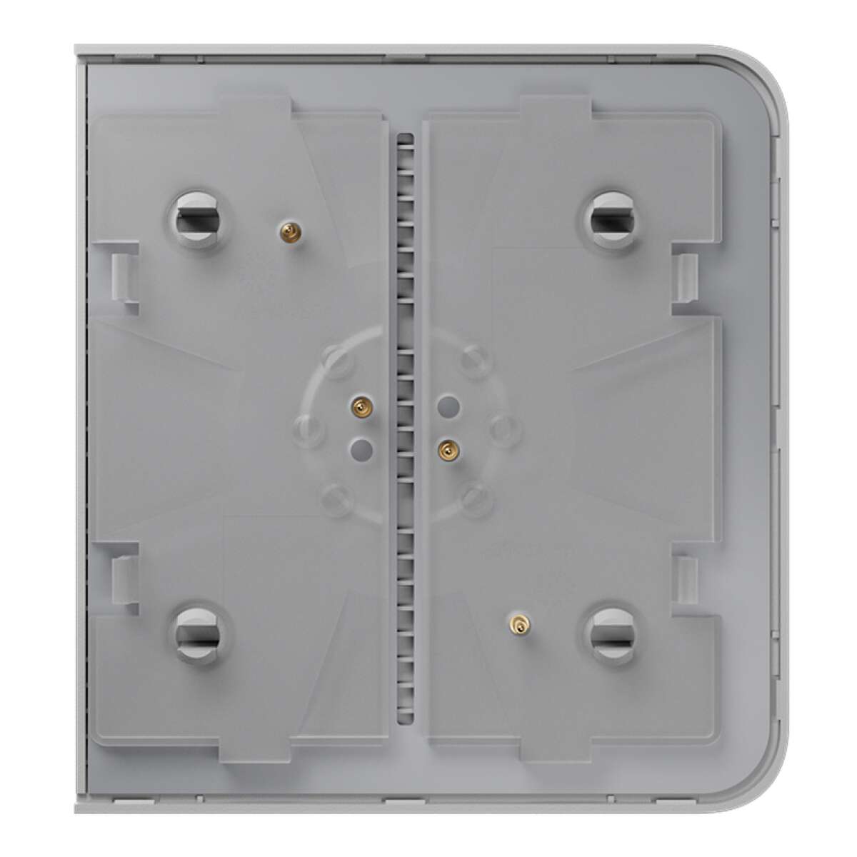 AJAX - SIDE BUTTON (1-GANG/2-WAY) WHITE Πλάγια πρόσοψη για πλαίσιο (Frame) 2, 3, 4 ή 5 θέσεων ασύρματου διακόπτη ελέγχου φωτισμού, σε λευκό χρώμα.