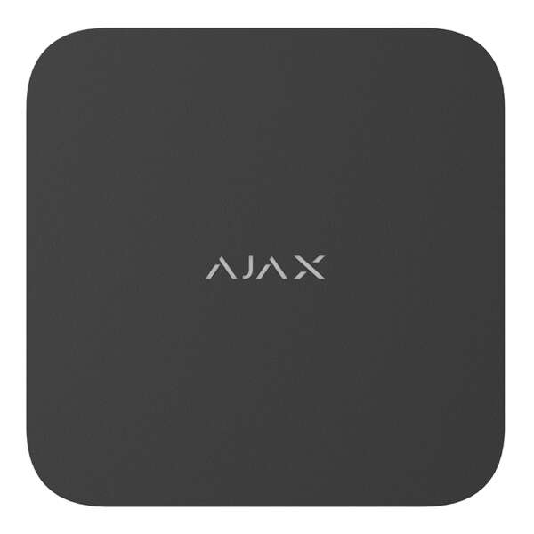 AJAX - NVR (16ch) BLACK Καταγραφικό Αjax 16 καναλιών 4Κ (8ΜP), σε μαύρο χρώμα.