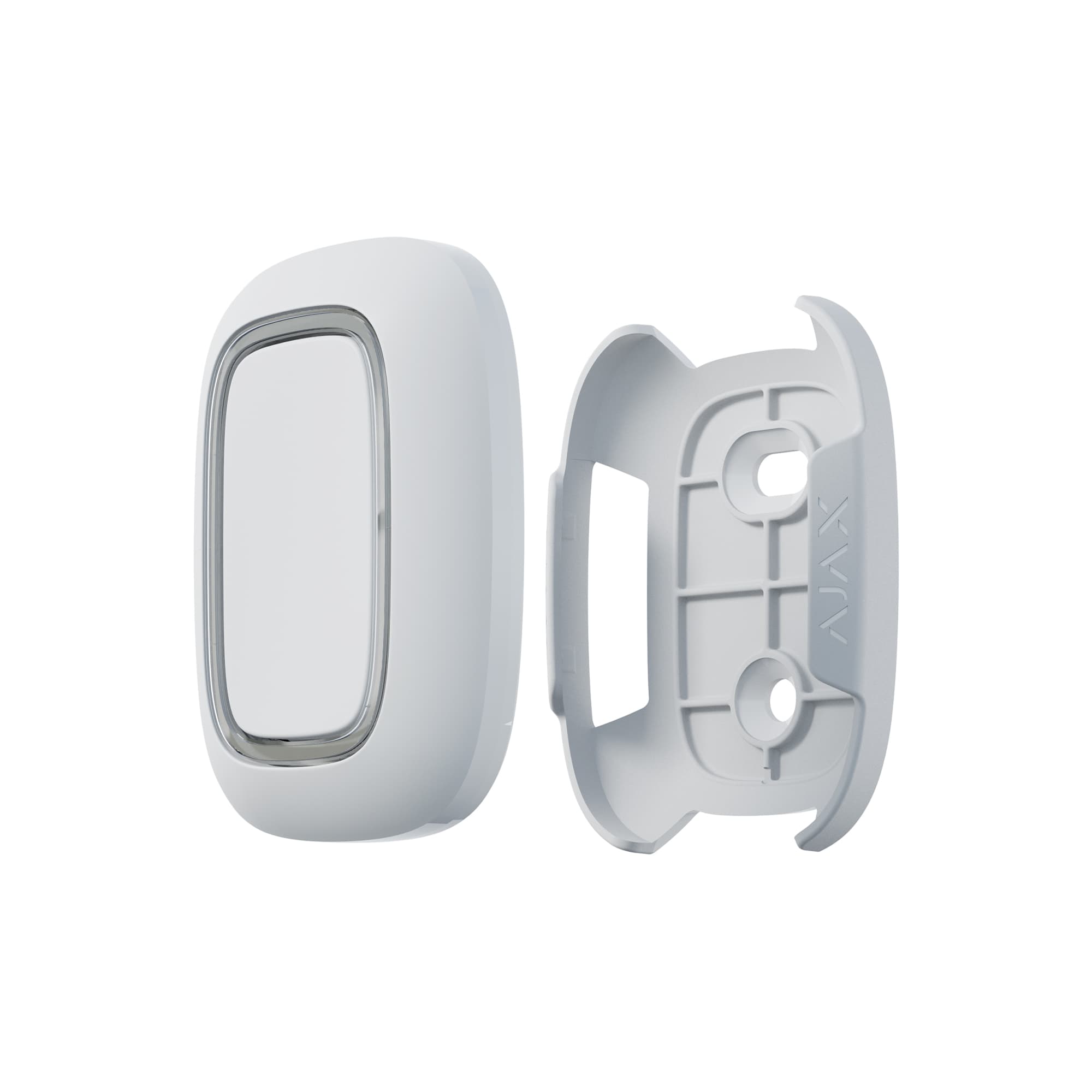 AJAX SYSTEMS – HOLDER FOR DOUBLE BUTTON & BUTTON WHITE AJAX SYSTEMS - HOLDER FOR DOUBLE BUTTON & BUTTON WHITE
