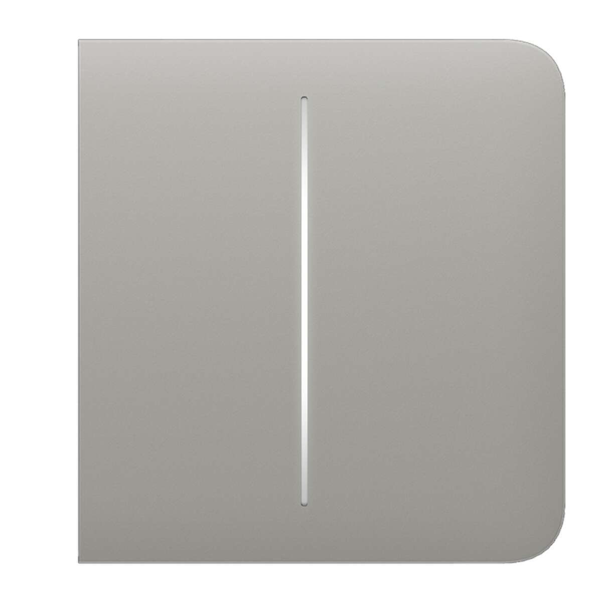 AJAX - SIDE BUTTON (2-GANG) OYSTER Πλάγια πρόσοψη για πλαίσιο (Frame) 2, 3, 4 ή 5 θέσεων ασύρματου διπλού διακόπτη ελέγχου φωτισμού, σε μπεζ χρώμα.