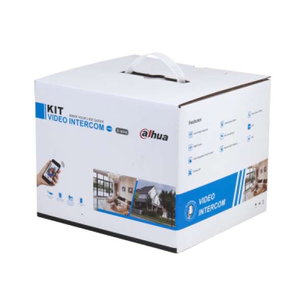 DAHUA - KTX01(S) Plug & Play IP Θυροτηλεόραση 2 καλωδίων με οθόνη WiFi 7". Eπίτοιχη τοποθέτηση.