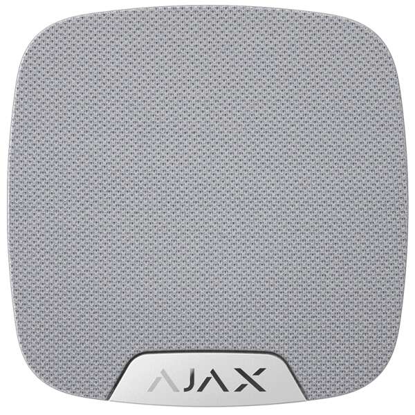 AJAX - HOME SIREN WHITE Ασύρματη εσωτερική σειρήνα, σε λευκό χρώμα.