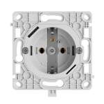 AJAX - OUTLETCORE (SMART) TYPE F Ασύρματη έξυπνη πρίζα τοίχου χωνευτής τοποθέτησης, με ευρωπαϊκό βύσμα τύπου F.
