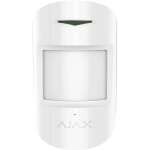 AJAX - MOTION PROTECT WHITE Ασύρματος ανιχνευτής κίνησης PIR & Pet Friedly, σε λευκό χρώμα.