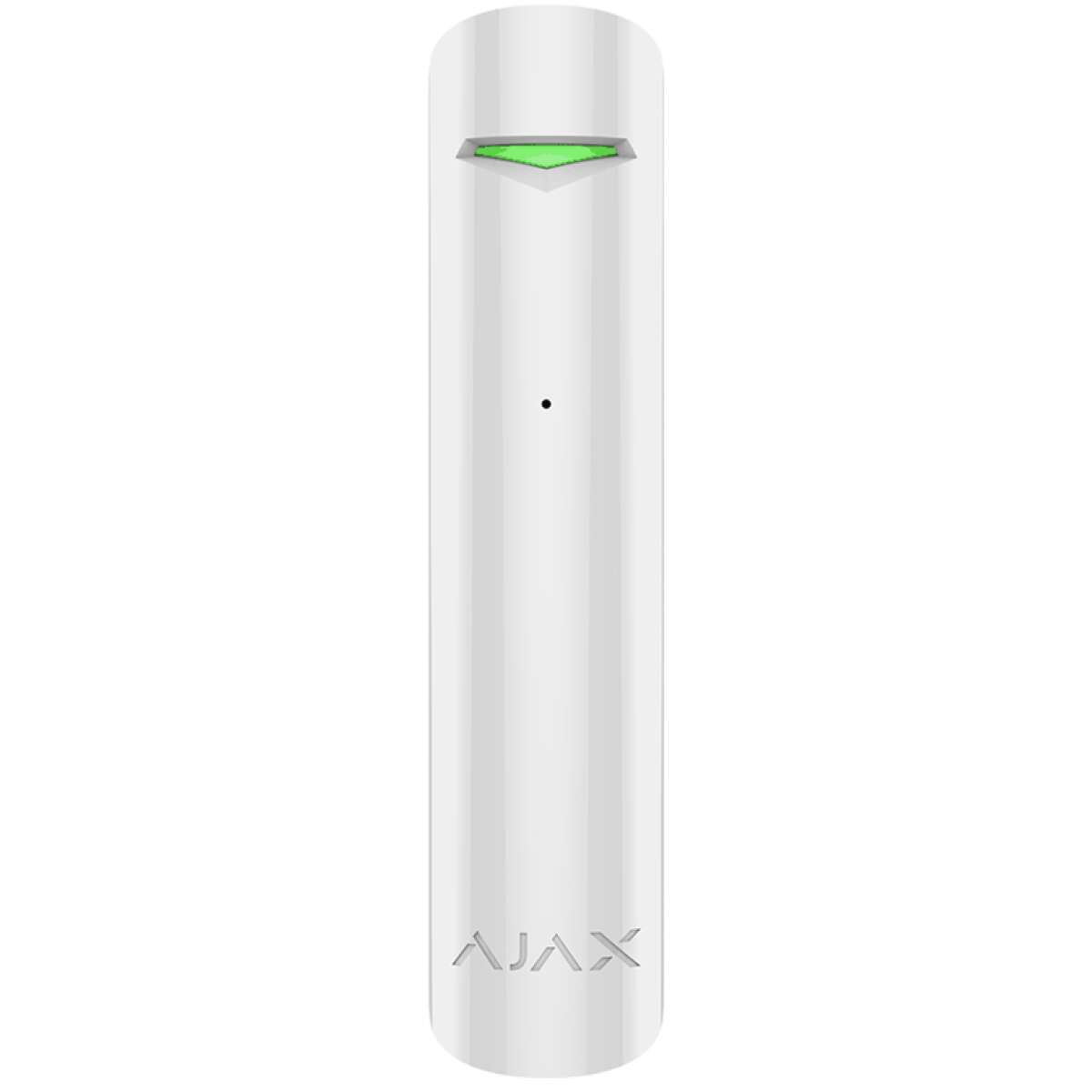 AJAX - GLASS PROTECT WHITE Ασύρματος ανιχνευτής θραύσης κρυστάλλων, σε λευκό χρώμα.