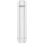 AJAX - GLASS PROTECT WHITE Ασύρματος ανιχνευτής θραύσης κρυστάλλων, σε λευκό χρώμα.
