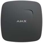 AJAX - FIRE PROTECT PLUS (With CO) BLACK Ασύρματος ανιχνευτής καπνού, θερμοκρασίας και μονοξειδίου του άνθρακα (CO) με ενσωματωμένη σειρήνα, σε μαύρο χρώμα.