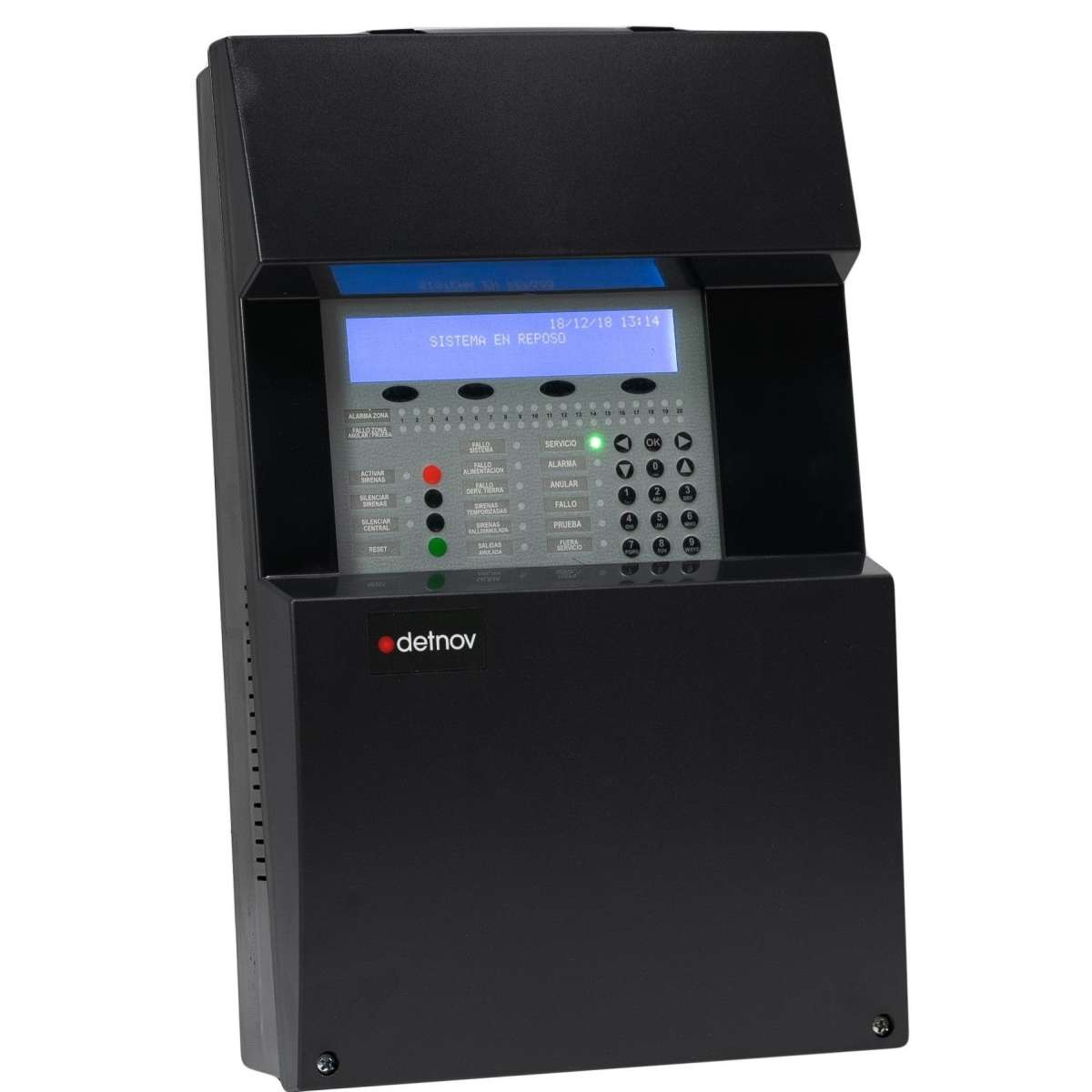 CAD-150-1 Διευθυνσιοδοτούμενος Πίνακας Πυρανίχνευσης Με 1 Loop Detnov