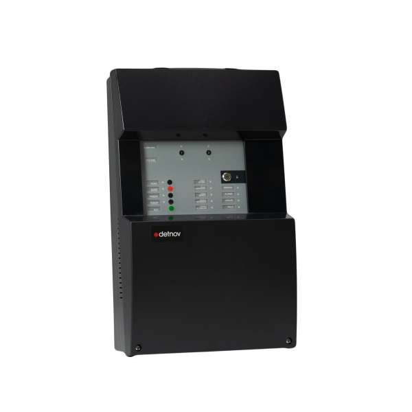 CCD-102 Συμβατικός Πίνακας Πυρανίχνευσης 2 Ζωνών Σε Πλαστικό Περίβλημα Abs Detnov