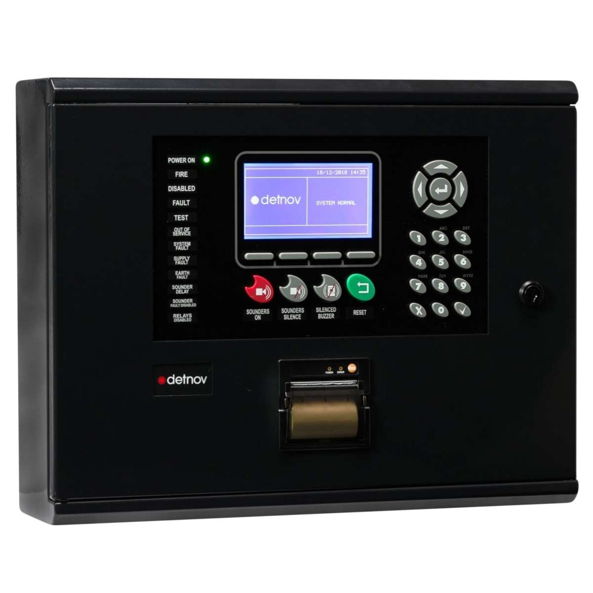 CAD-150-4-P Διευθυνσιοδοτούμενος Πίνακας Πυρανίχνευσης Με 4 Loop Kαι Eνσωματωμένο Eκτυπωτή Detnov