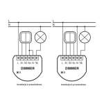 Nice DIMMER-CONTROL - Δέκτης Z-Wave ελέγχου ένταση ενός φωτός (με μέτρηση κατανάλωσης)