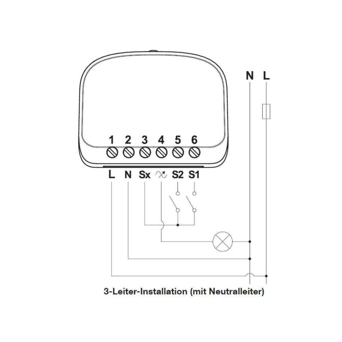 Nice BIDI-DIMMER - Αμφίδρομος δέκτης ελέγχου έντασης ενός φωτός (με μέτρηση κατανάλωσης)