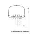 Nice BIDI-DIMMER - Αμφίδρομος δέκτης ελέγχου έντασης ενός φωτός (με μέτρηση κατανάλωσης)