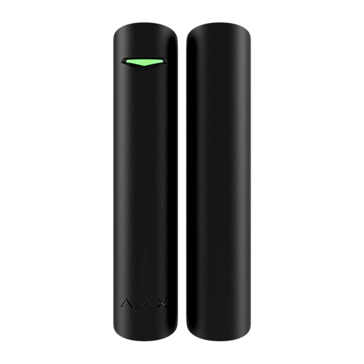 AJAX - DOOR PROTECT PLUS SUPERIOR BLACK  Ασύρματη μαγνητική επαφή SUPERIOR, με ενσωματωμένους αισθητήρες κραδασμού και κλίσης, σε μαύρο χρώμα.