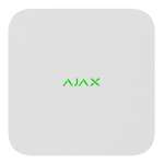 AJAX - NVR (8ch) WHITE Καταγραφικό Αjax 8 καναλιών 4Κ (8ΜP), σε λευκό χρώμα.
