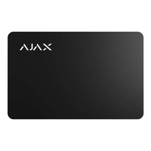 AJAX - PASS BLACK Κάρτα για ανέπαφη λειτουργία συστήματος Αjax, σε μαύρο χρώμα