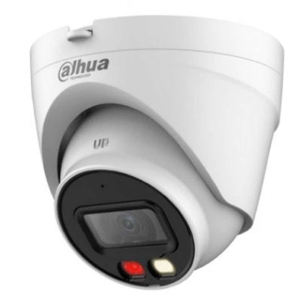 DAHUA - IPC-HDW1239V-A-IL-0280B IP Dome κάμερα ανάλυσης 2MP, με φακό 2.8mm, IR30m και Led 30m. Ενσωματωμένο μικρόφωνο.