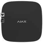 AJAX - HUB BLACK Ασύρματη κεντρική μονάδα GSM/GPRS και Ethernet , σε μαύρο χρώμα.