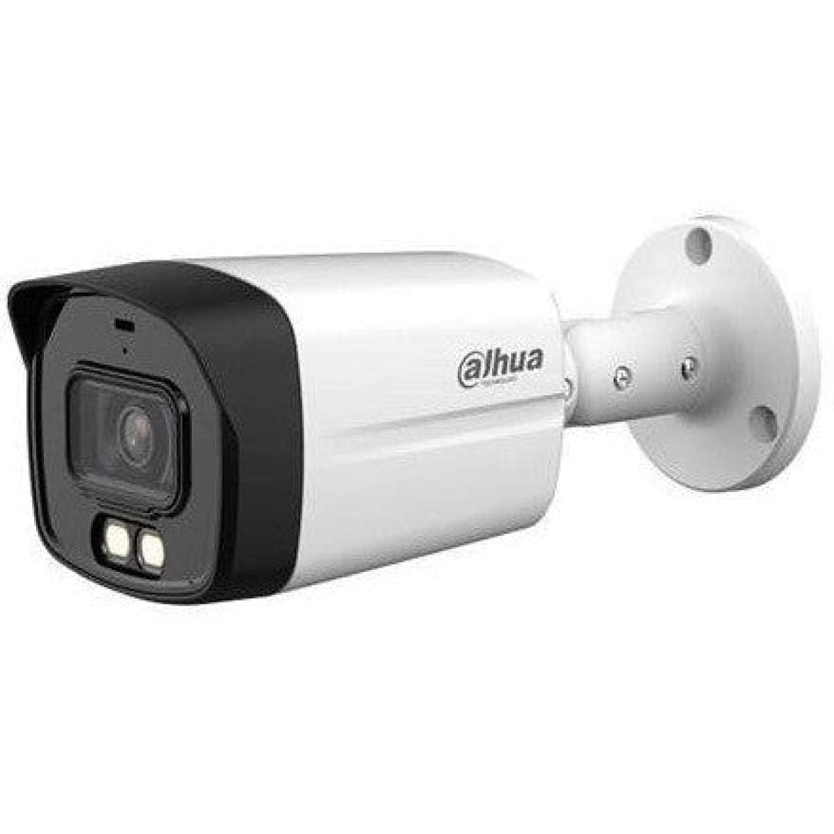 DAHUA - HAC-HFW1801TLM-IL-A-0360B-S2 Dual Smart Illuminators Bullet κάμερα 8MP με φακό 3.6mm και ενσωματωμένο μικρόφωνο.