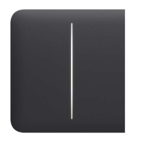 AJAX - SIDE BUTTON (2-GANG) GRAPHITE Πλάγια πρόσοψη για πλαίσιο (Frame) 2, 3, 4 ή 5 θέσεων ασύρματου διπλού διακόπτη ελέγχου φωτισμού, σε μολυβί χρώμα.