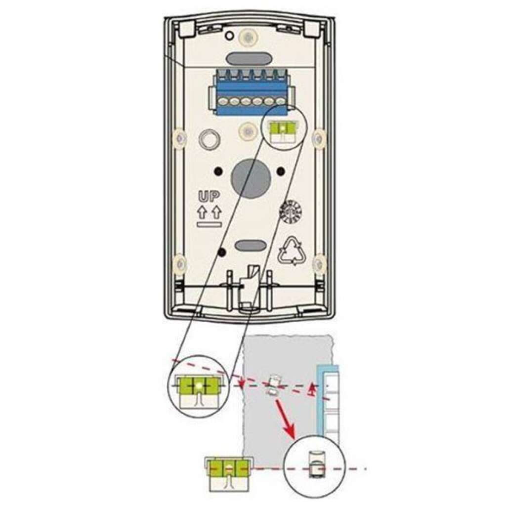 BOSCH - ISC-BPR2-WP12 (PET) Ενσύρματος ανιχνευτής κίνησης (PIR & PET Friendly), εμβέλειας 12m.