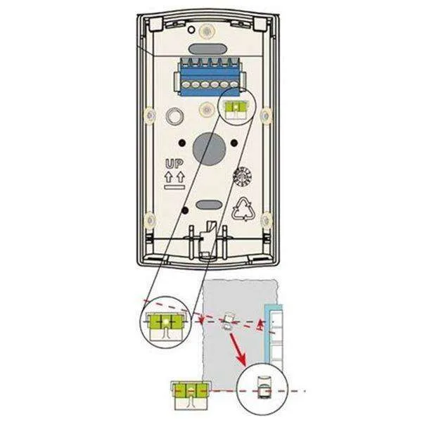 BOSCH - ISC-BPR2-WP12 (PET) Ενσύρματος ανιχνευτής κίνησης (PIR & PET Friendly), εμβέλειας 12m.
