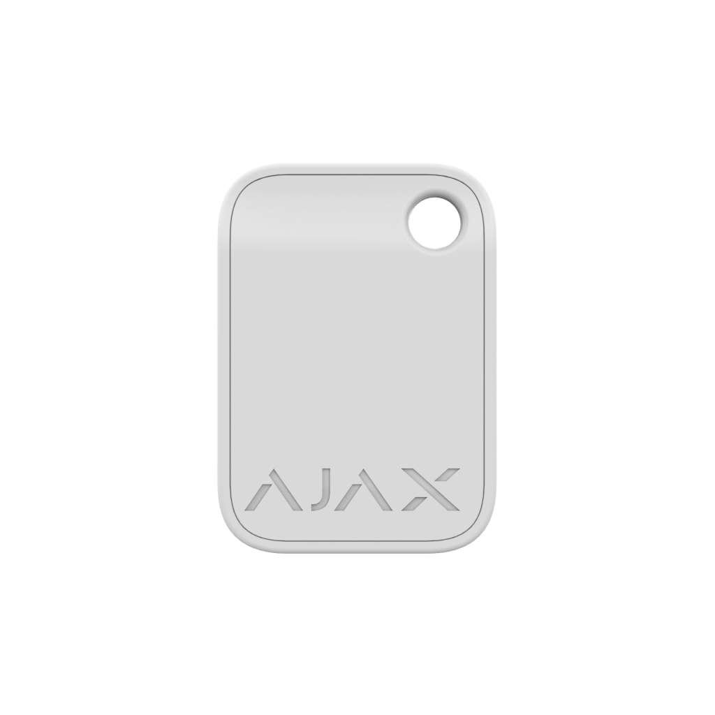 AJAX - TAG WHITE Tag για ανέπαφη λειτουργία συστήματος Αjax, σε λευκό χρώμα.
