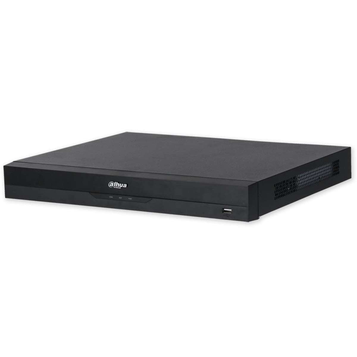 DAHUA - NVR5216-16P-EI Wizsense καταγραφιικό 16 καναλιών με 384Mbps Bandwidth, θέση για 2 σκληρούς και 16 θύρες PoE. Δίνει έξυπνες λειτουργίες σε κάμερες.